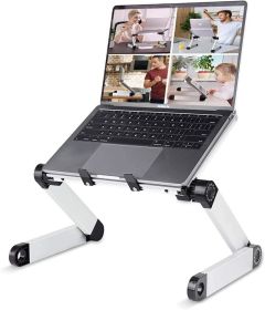 Home office Supplies Portable Foldable Lift Bracket (Style: B, Color: SIlver)